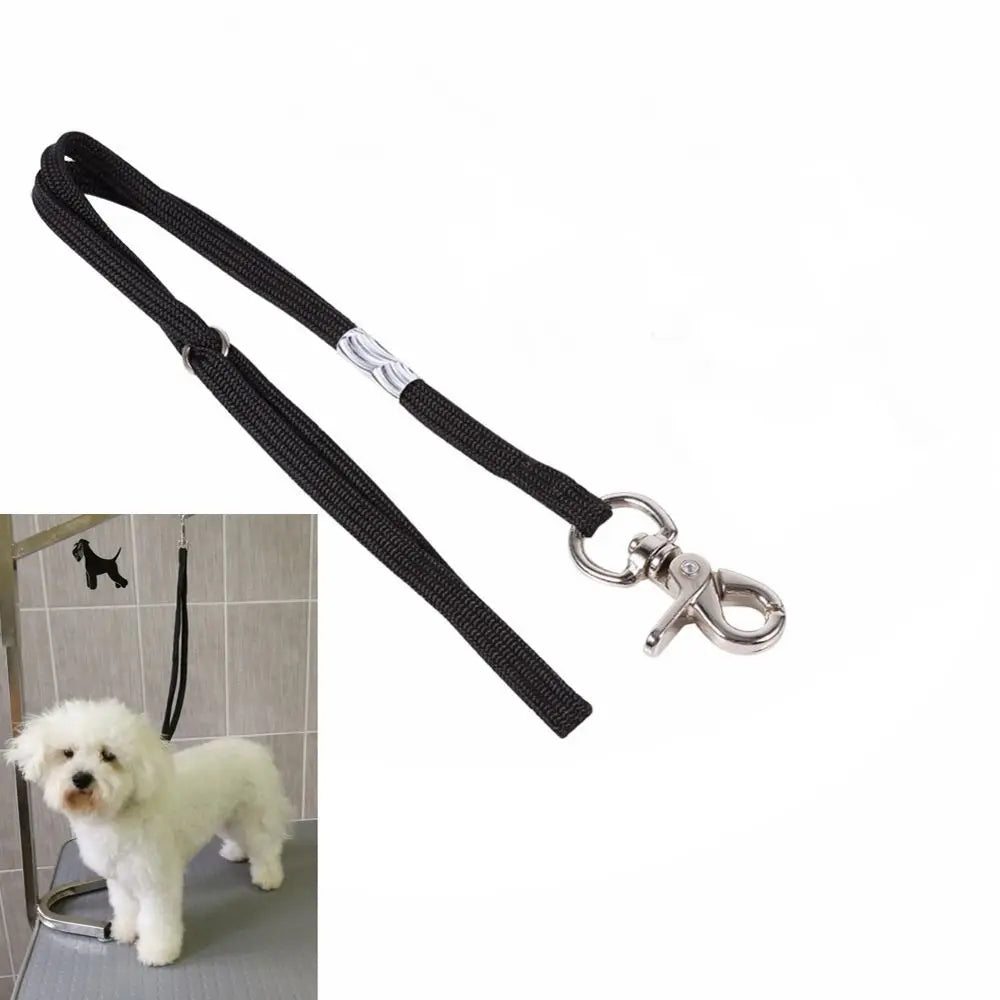50cm Pet Accessories Animal for Grooming Table Arm Bath Restraint Rope Harness Nylon Rope Dogs Leash Lock Clip Rope Noose Loop