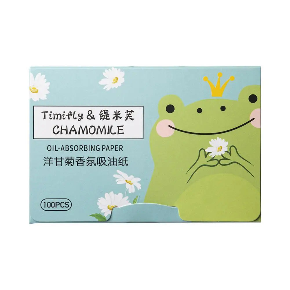 100Pcs new Face Oil Blotting Paper Protable Matting Face Wipes Facial Cleanser Oil Control Oil-absorbing Face Cleaning Tools