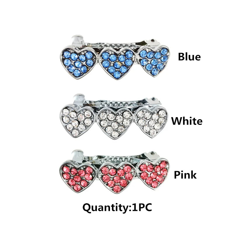 Pet Lovely Hairpins Dog Accessories Pet Dog Bows Hair Clips for Puppy Dogs Cat Yorkie Teddy Hair Grooming Pet Hair Accessories