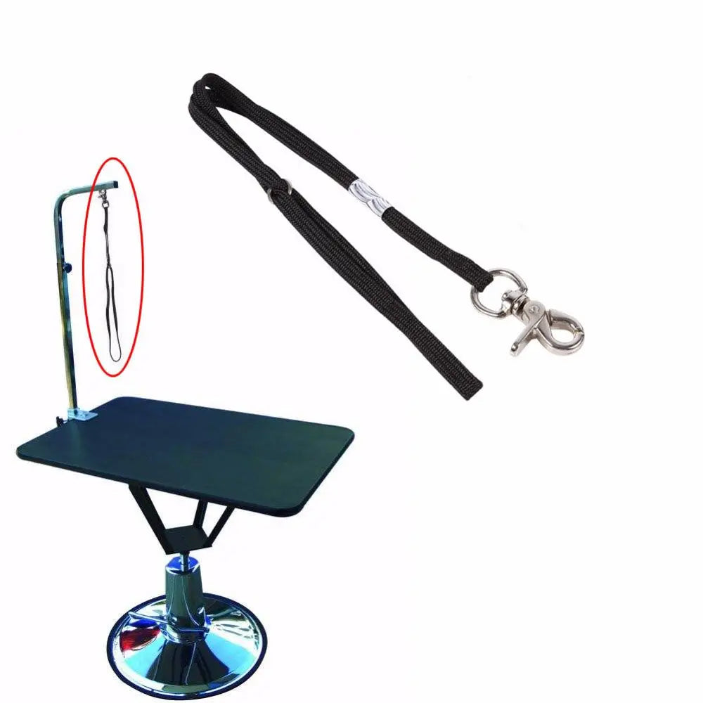 50cm Pet Accessories Animal for Grooming Table Arm Bath Restraint Rope Harness Nylon Rope Dogs Leash Lock Clip Rope Noose Loop