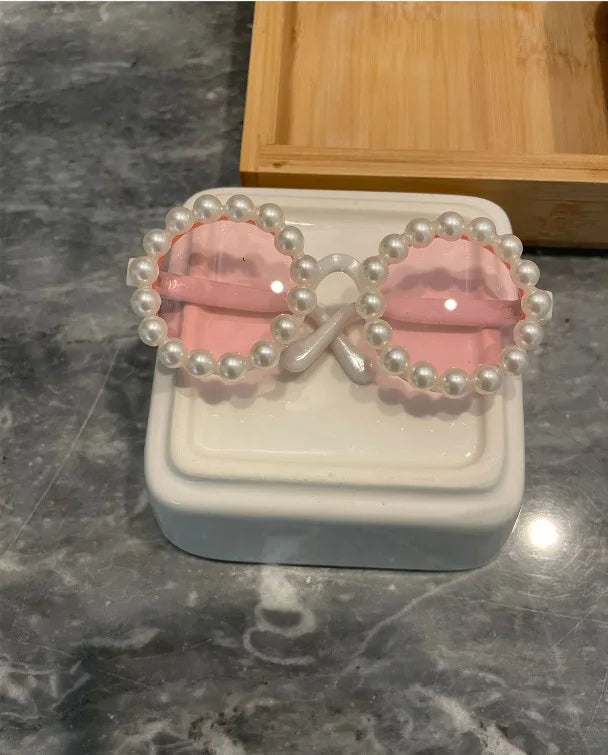 Pet Accessories Flower Sunglasses Circular Role Playing Glasses Photo Props Glasses For Cats And Small And Paracord Dog Leash