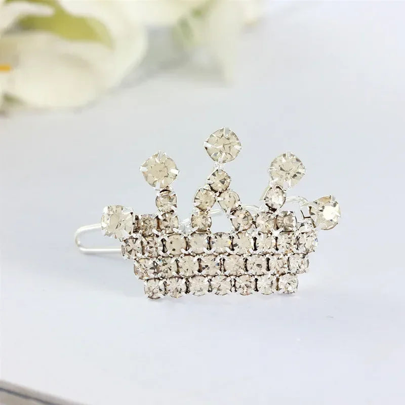 Pet Grooming Accessories for Dog and Cat - Puppy Beautiful Dog Hair Clip, Crown, Bow, Multicolor Hairpins, Headwear