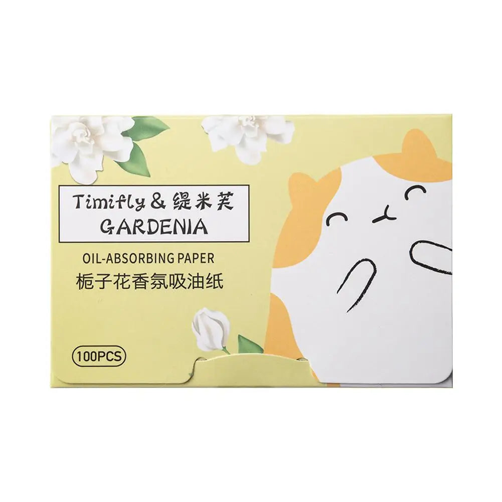 100Pcs new Face Oil Blotting Paper Protable Matting Face Wipes Facial Cleanser Oil Control Oil-absorbing Face Cleaning Tools