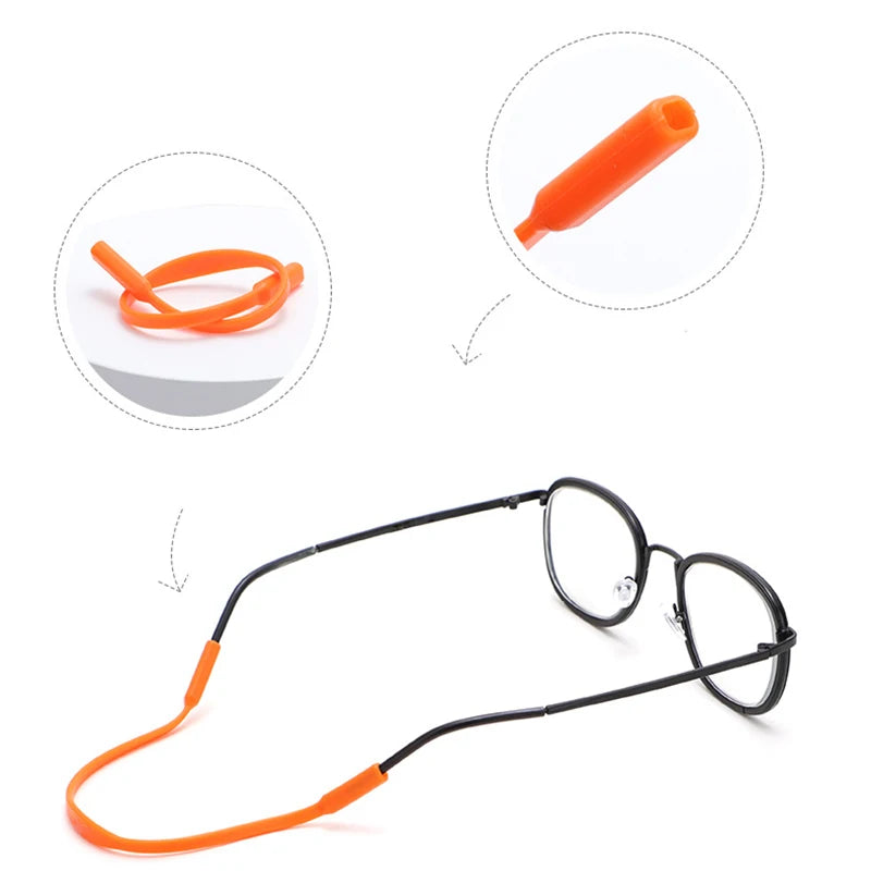 Pet Products Anti-Slip Glasses Rope Straps Silicone Sunglasses Chain Holder Lanyard for Small Dog Cat Pet Accessories